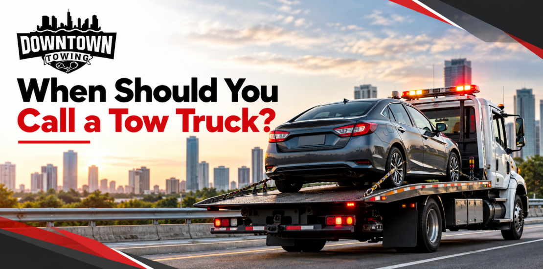 When Should You Call a Tow Truck in Miami?