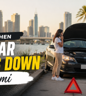 What to Do When Your Car Breaks Down in Miami – Downtown Towing